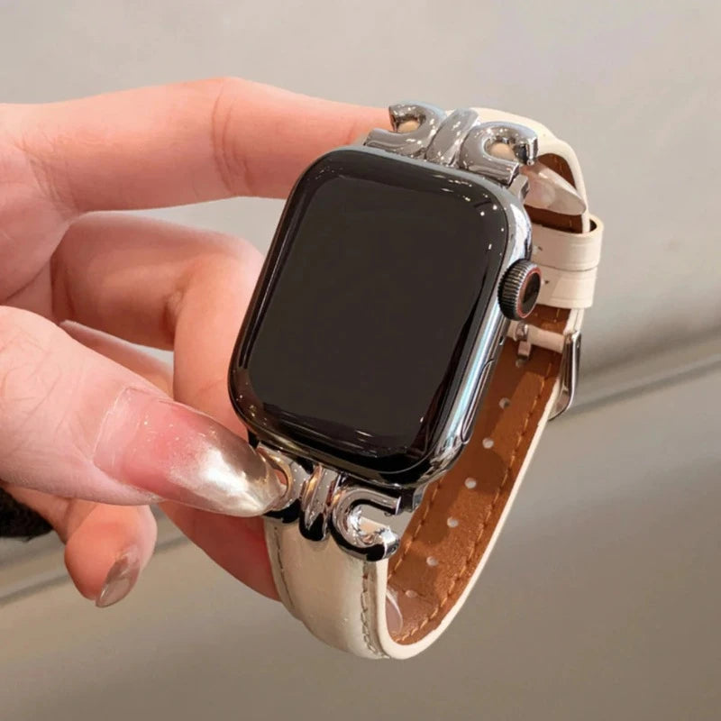 Apple Watch Lederarmband für Damen