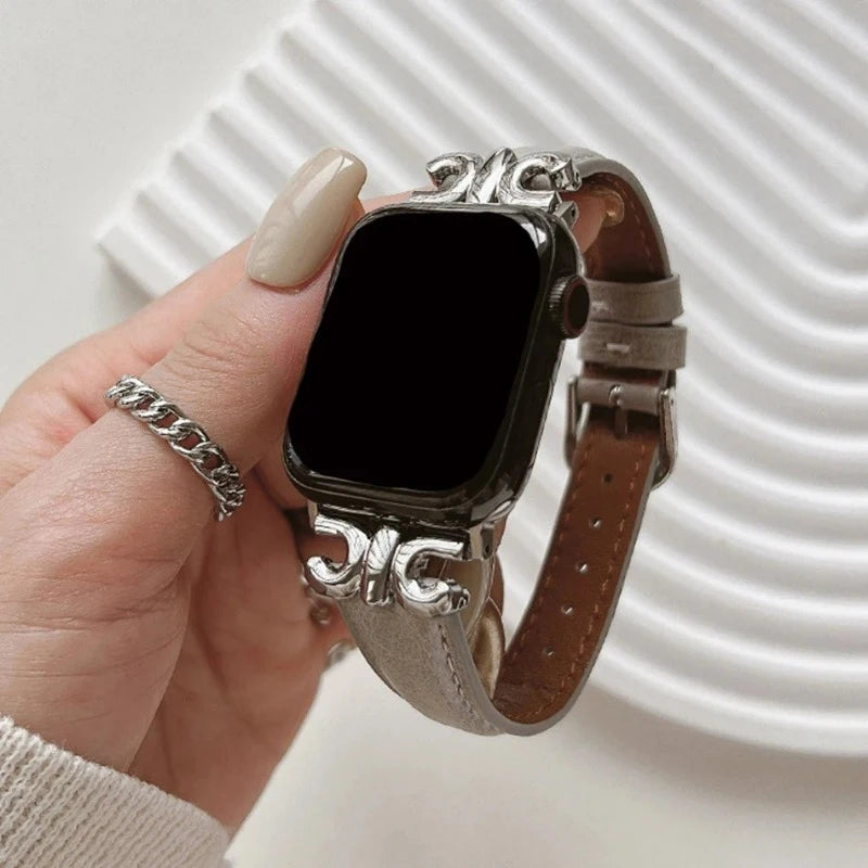 Apple Watch Lederarmband für Damen 