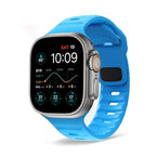 Apple Watch Armband aus chirurgischem Silikon himmelblau