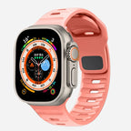 Apple Watch Armband aus chirurgischem Silikon rosa