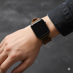 Apple Watch Armband für Herren aus dickem Leder 