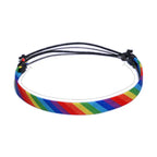 Verstellbares Regenbogen-Armband