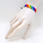 Verstellbares Regenbogen-Armband 