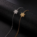 Damenarmband Metatrons Würfel Silber