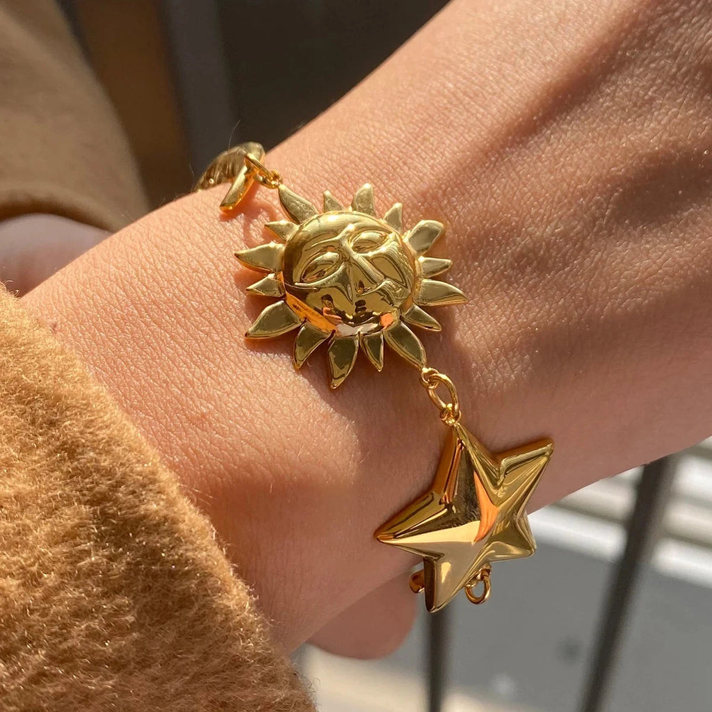 Armband Sterne und Sonne1