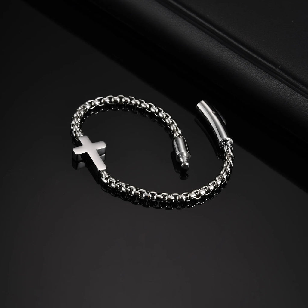 Armband mit horizontalem Kreuz