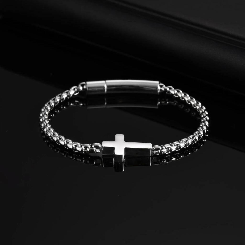 Armband mit horizontalem Kreuz