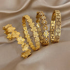 Armband mit Gänseblümchen-Wildblumen