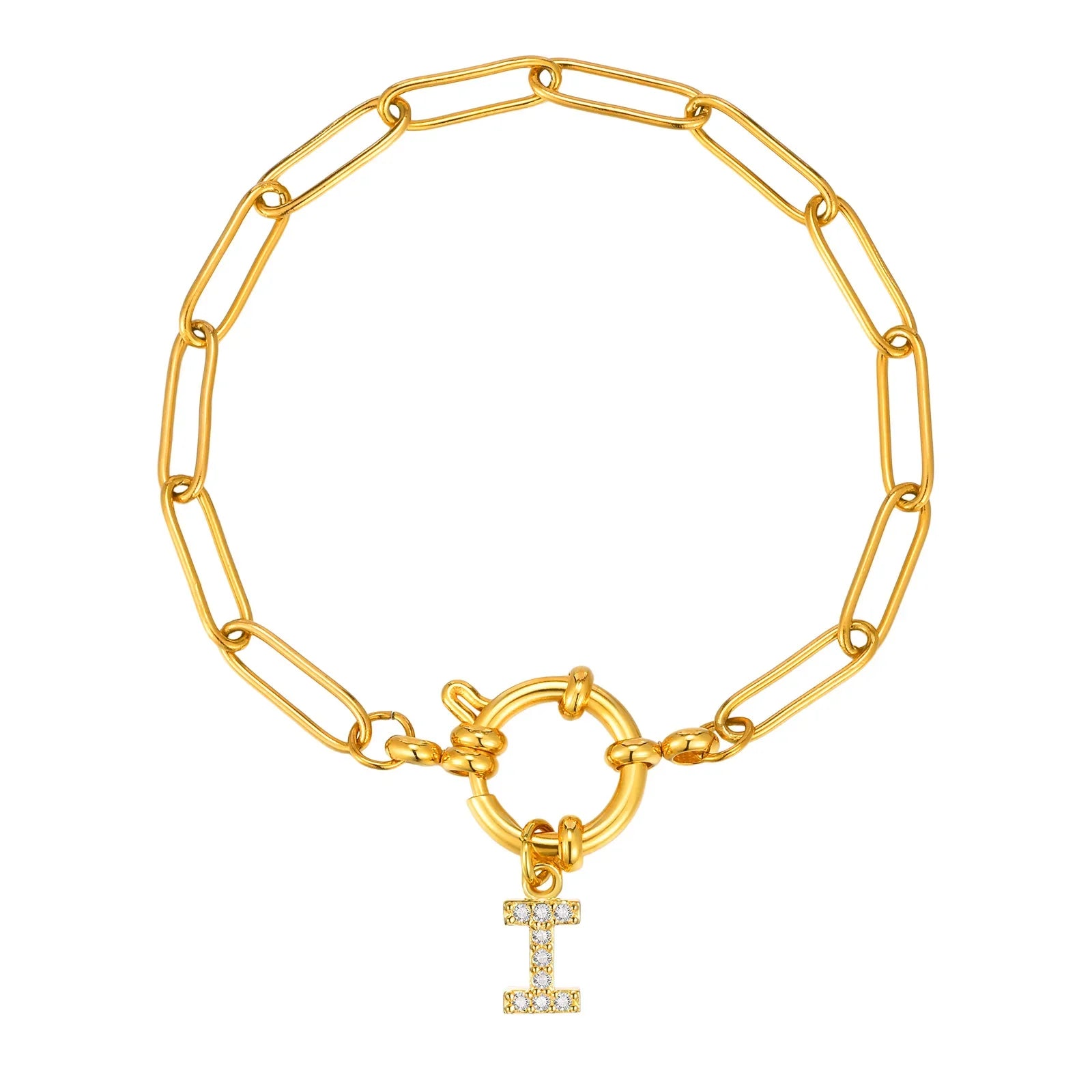 Personalisertes Armband mit Initiale i