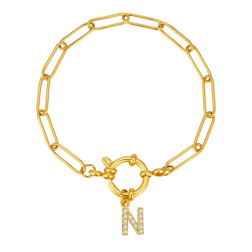 Personalisertes Armband mit Initiale n