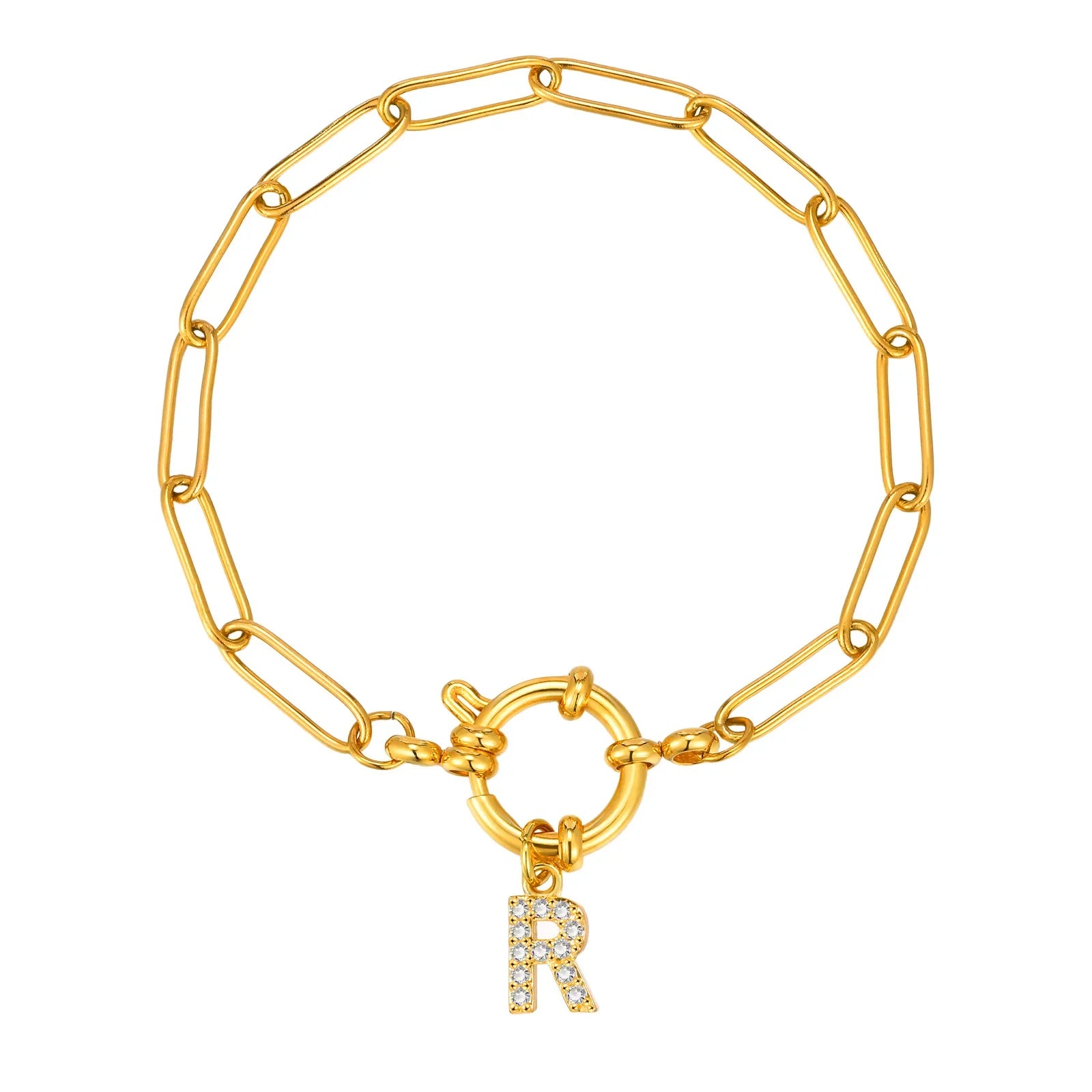 Personalisertes Armband mit Initiale r