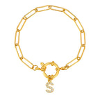 Personalisertes Armband mit Initiale s