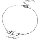 Armband mit Berg-Anhänger für Damen