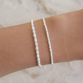 Armband mit ovalen Perlen