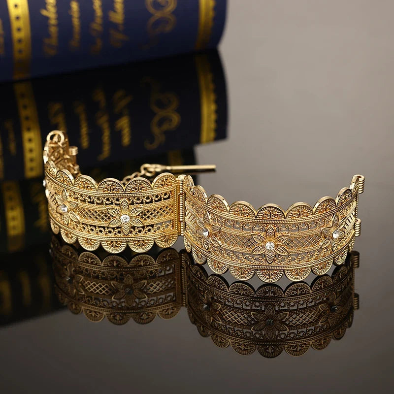 Armband mit arabischen muslimischen Strasssteinen für die Hochzeit