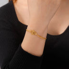 Armband mit arabischer Fatima-Hand in Gold oder Silber