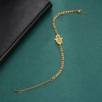 Armband mit arabischer Fatima-Hand in Gold oder Silber