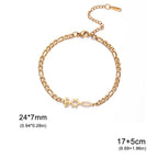 Armband mit jüdischen Symbolen Menora und dem <span data-glossary-id="etoile-de-david">Davidstern</span> in Gold