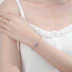 Armband mit Zirkon Mondstein