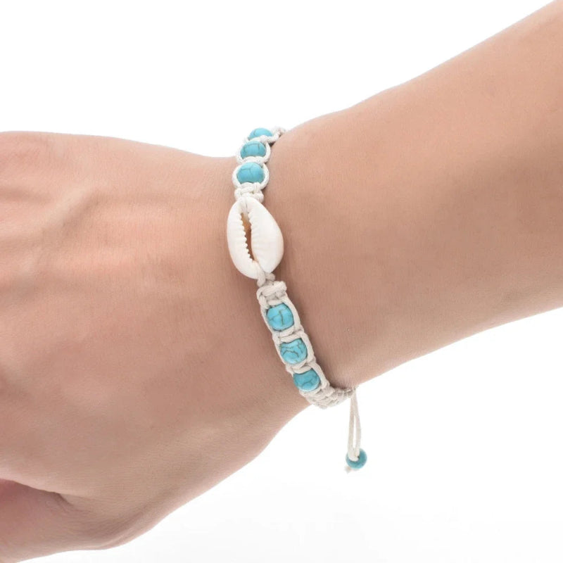 Boho Armband Muschel Cauri 1