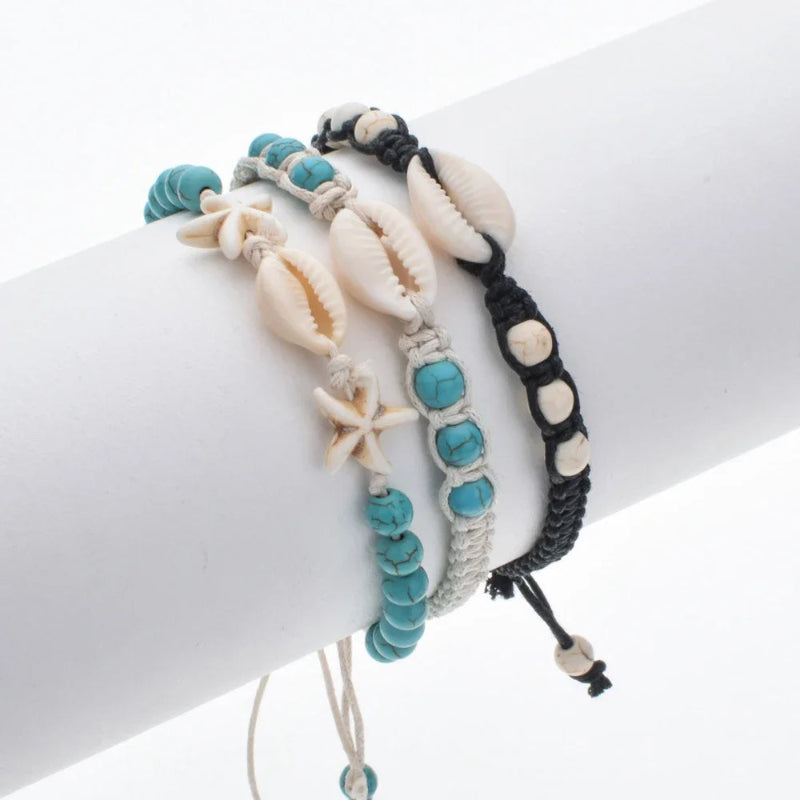Boho Armband Muschel Cauri 1