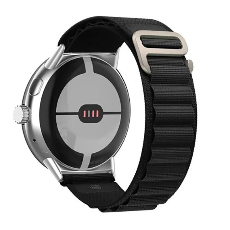 Alpine-Schlaufenarmband Smartwatch Google Pixel Watch 1 & 2 schwarz