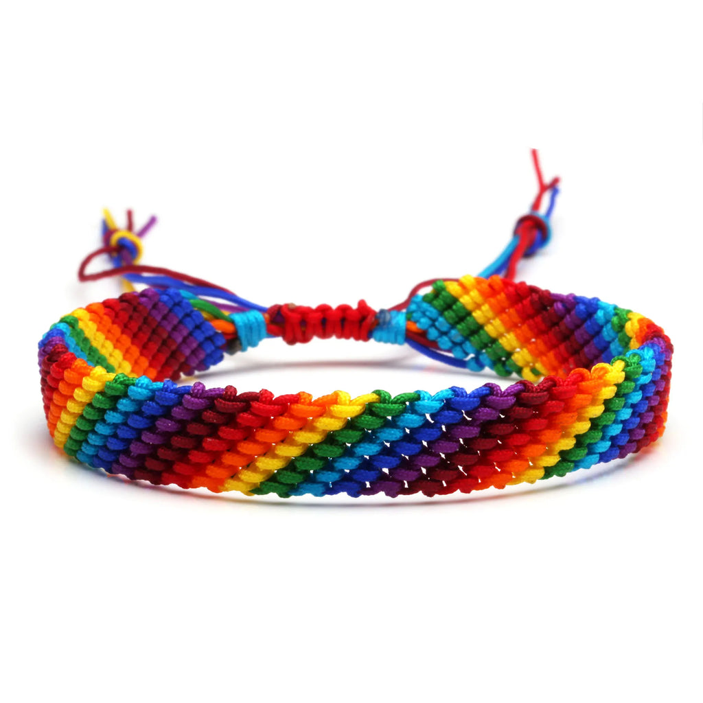 Handgemachtes, wasserfestes, mehrfarbiges Brasilianisches Armband