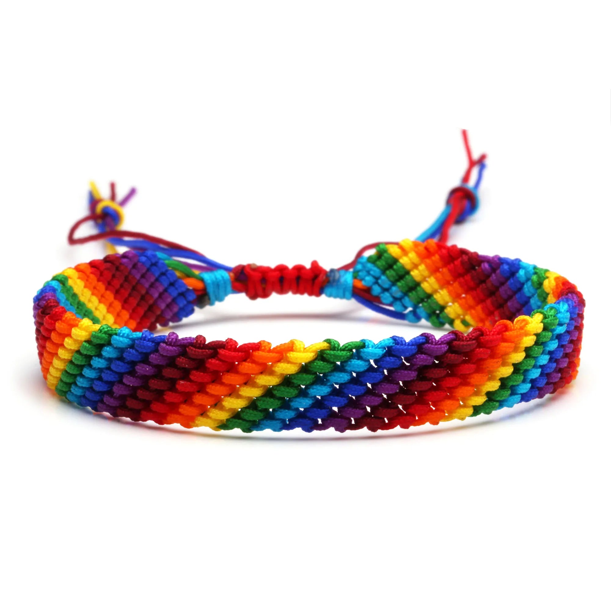 Handgemachtes, wasserfestes, mehrfarbiges Brasilianisches Armband