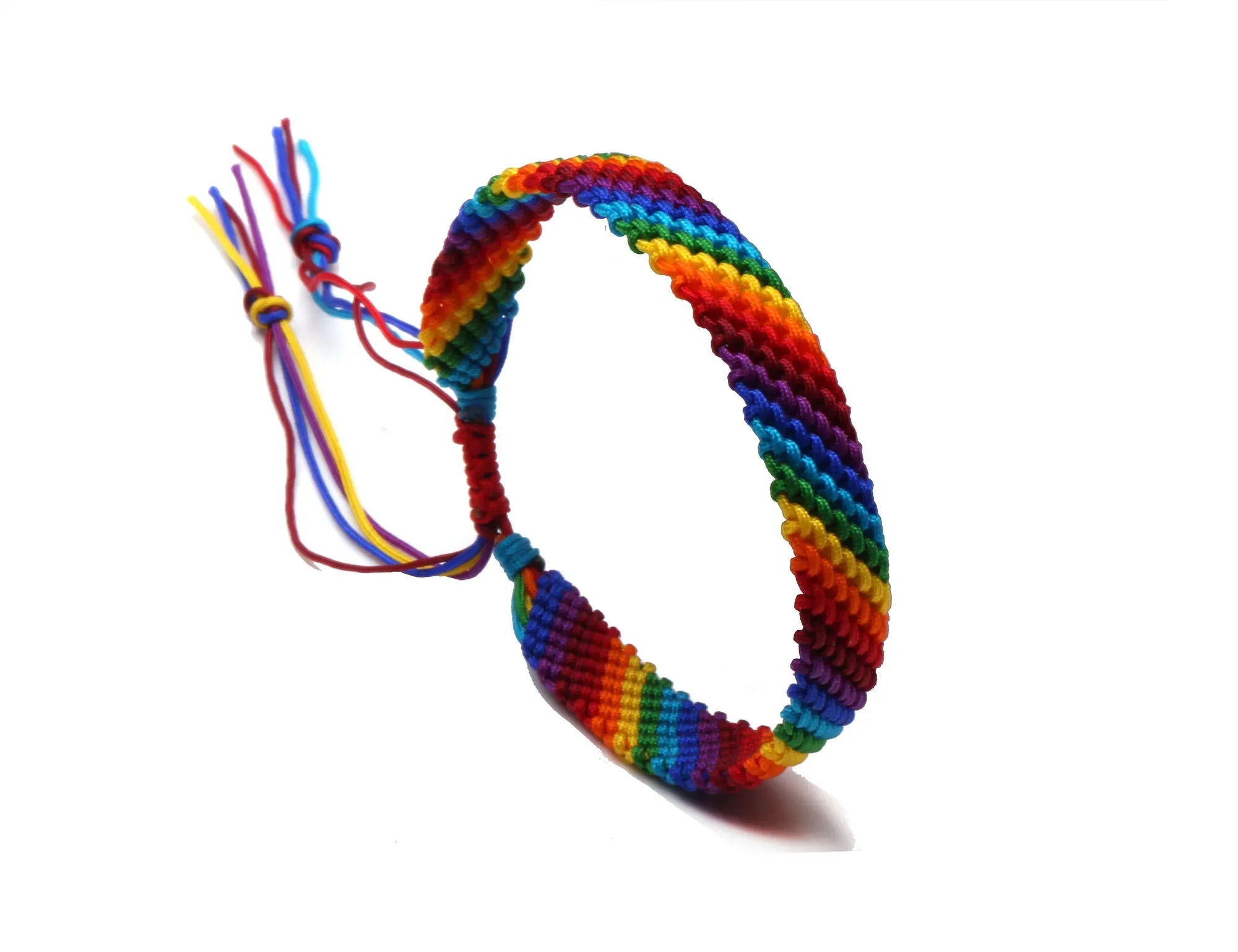Handgemachtes, wasserfestes, mehrfarbiges Brasilianisches Armband
