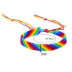 Handgemachtes, wasserfestes, mehrfarbiges Brasilianisches Armband