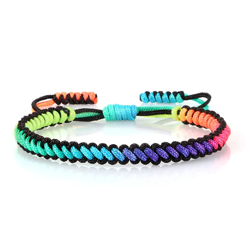 Mehrfarbiges brasilianisches Armband für Damen mehrfarbig
