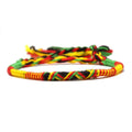 Brasilianisches Armband im Hippie-Boho-Stil gelb