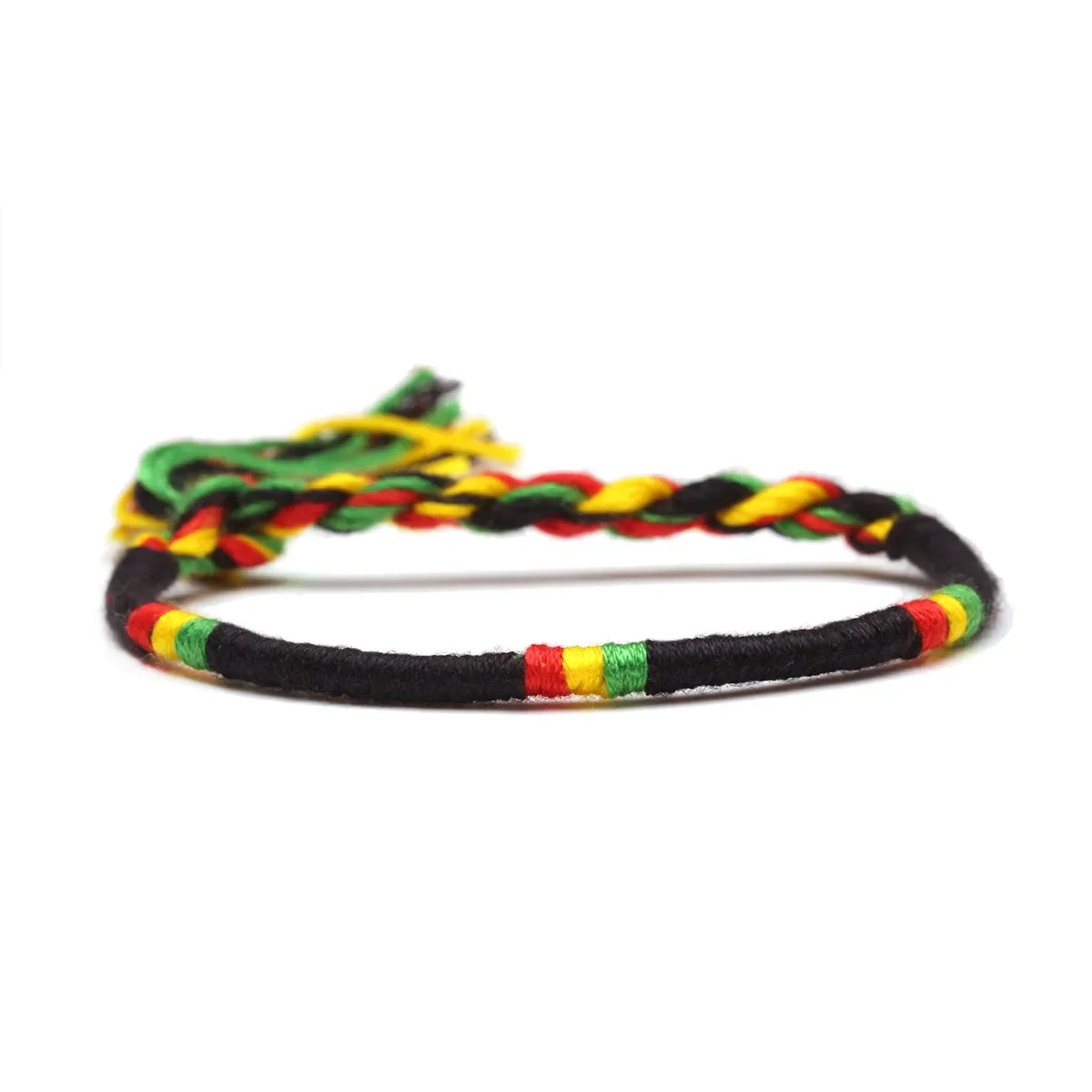 Brasilianisches Armband im Hippie-Boho-Stil schwarz