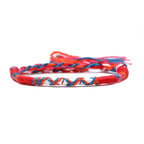 Brasilianisches Armband im Hippie-Boho-Stil rot