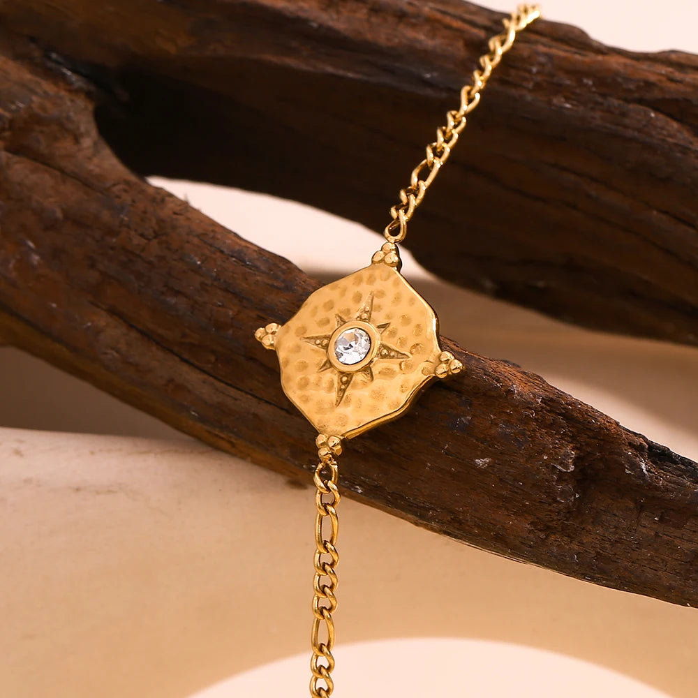 Kompassarmband Damen Windrose