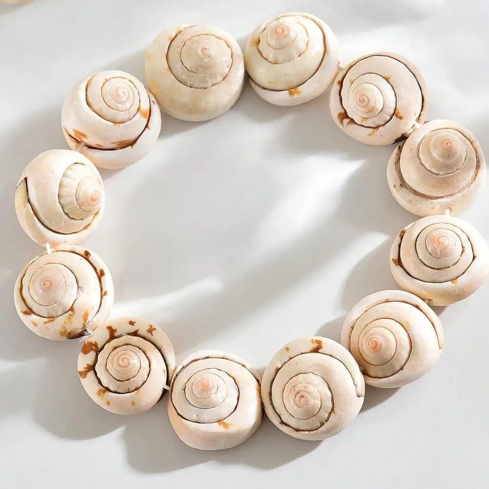 Meeresschnecken-Muschelarmband