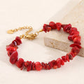 Rotes Korallenarmband 