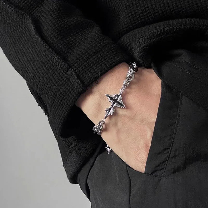 Christliches Kreuz Armband für Herren oder Damen