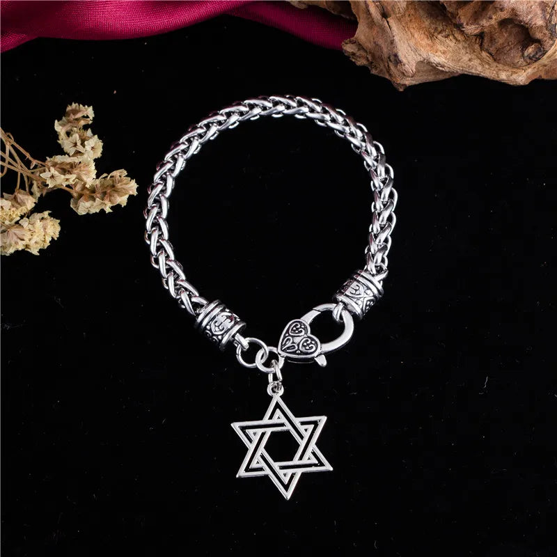 Kubanisches Armband mit dem symbolischen Davidstern