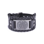 Lederarmband Pentakel Hexerei Wicca Gliederarmband 5