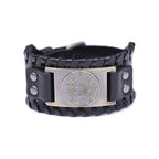 Lederarmband Pentakel Hexerei Wicca Gliederarmband 6