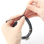 Lederarmband Sternzeichen 12 Konstellationen 