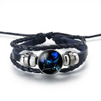 Lederarmband Sternzeichen 12 Sternbilder Fische