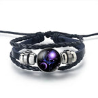 Lederarmband Sternzeichen 12 Sternbilder Waage