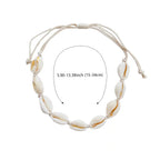 Muschel-Cauri-Knöchelarmband für Damen