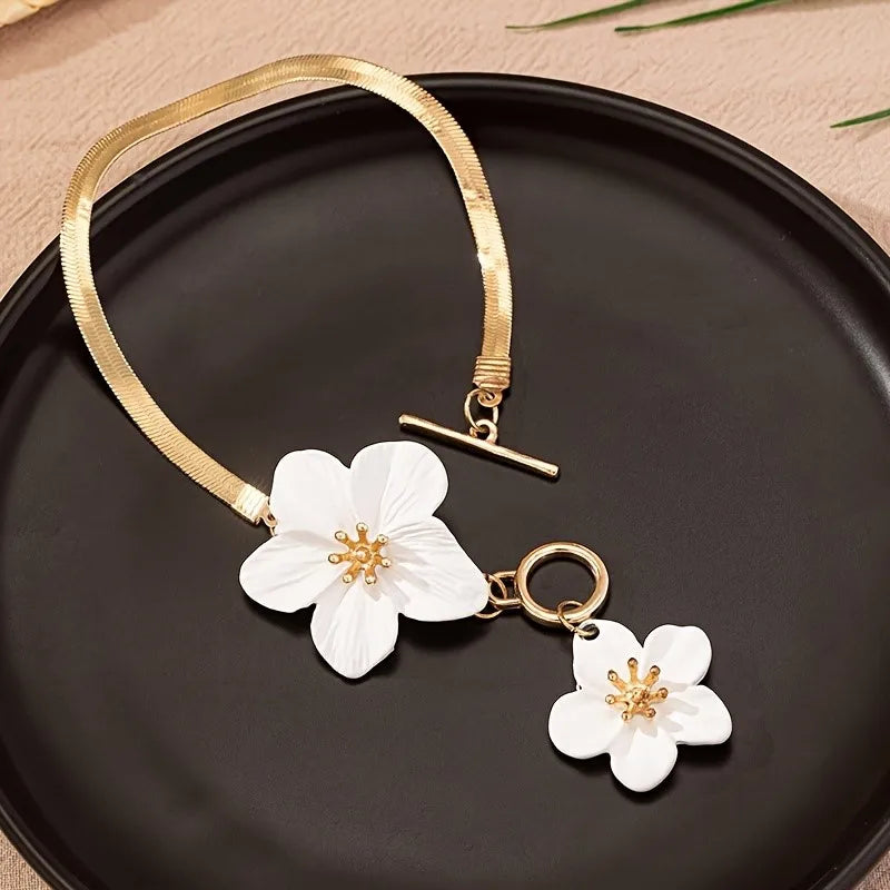 Blumen-Fußkettchen für Damen 