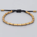 Vintage tibetisches buddhistisches Armband in Schwarz