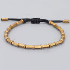 Vintage tibetisches buddhistisches Armband in Schwarz