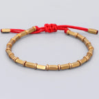 Vintage tibetisches buddhistisches Armband in Rot