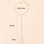 Armband Schmuckkette Damen Hand & Finger